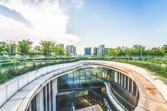 Offices and greenery - Net zero