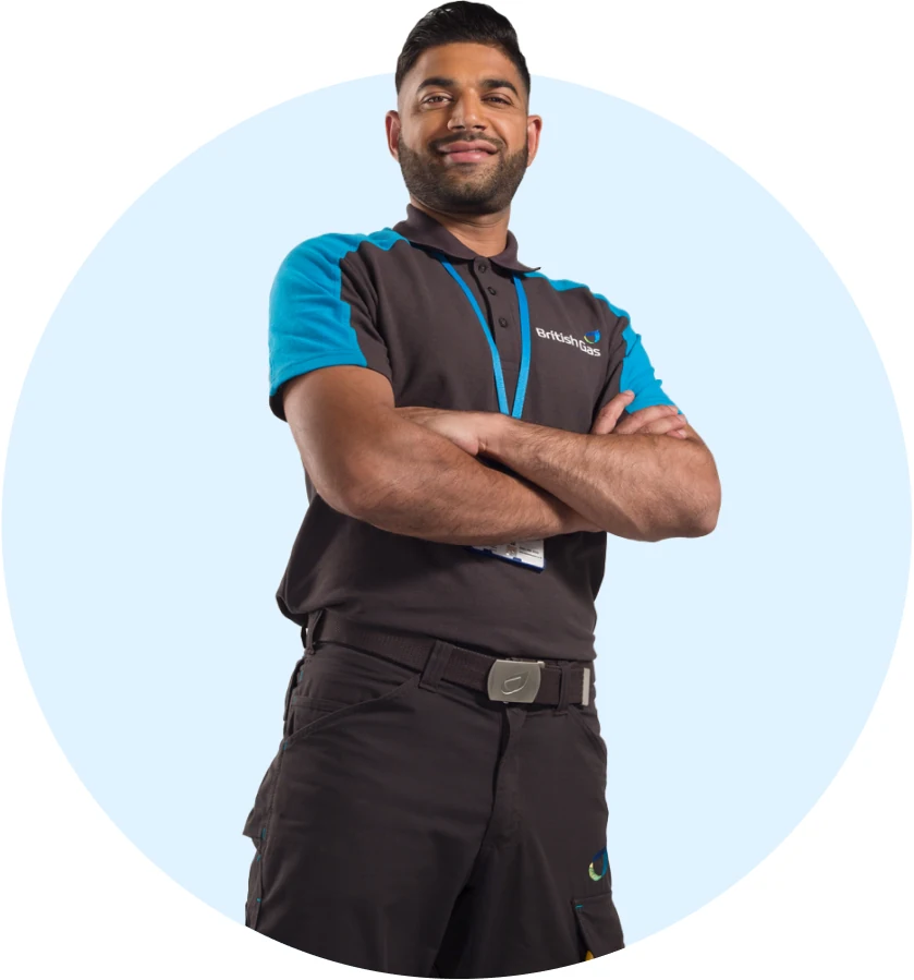 british gas engineer smiling